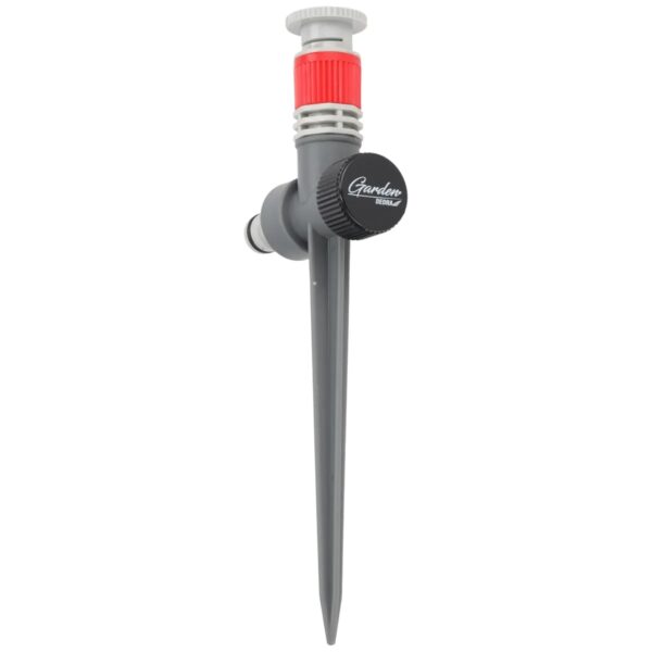 Aspersor cu ac DEDRA, reglabil 0°-360°, pentru 65 mp