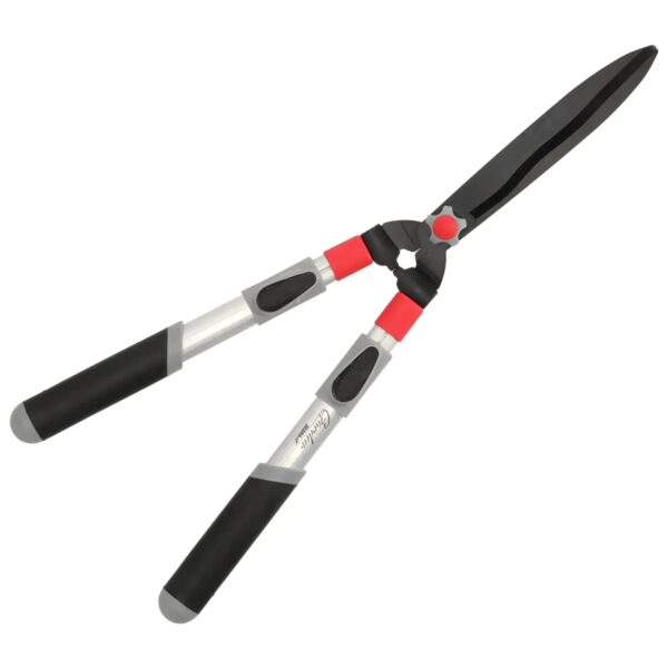Foarfecă gard viu telescopică DEDRA cu lamă ondulată 25 cm