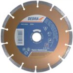 Disc diamantat segmentat 230 mm pentru beton și cărămidă DEDRA