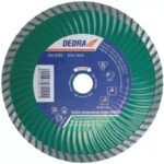 Disc diamantat super turbo 115 mm pentru beton armat DEDRA