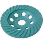 Disc diamantat turbo de șlefuit 125 mm pentru beton DEDRA