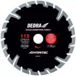 Disc diamantat cu super segmente 115x22,2 mm pentru beton armat