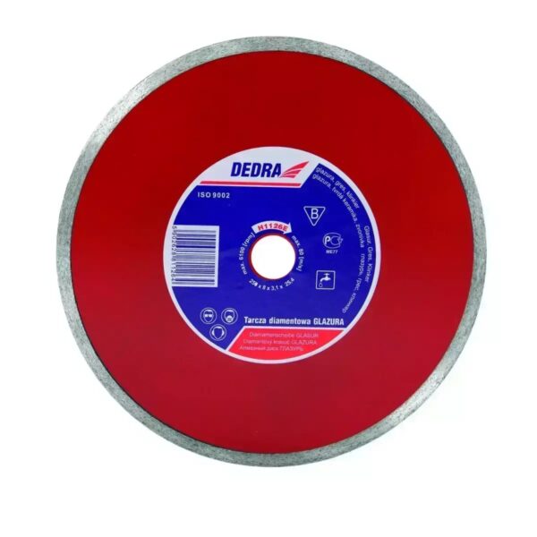 Disc diamantat continuu 115 mm pentru faianță, glazură și clincher