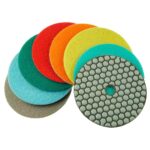 Disc diamantat de lustruire 125 mm, granulație 100, lucru uscat