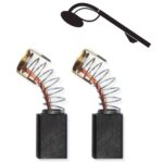 Set 2 perii electrografit 7,9x4,9x12,2 mm pentru scule DEDRA