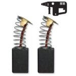 Set 2 perii electrografit 9,9x5,9x15,9 mm pentru scule DEDRA