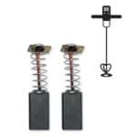 Set 2 perii electrografit 9,9x5,9x19,9 mm pentru scule DEDRA