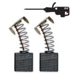 Set 2 perii electrografit 16,9x6,9x17 mm pentru scule DEDRA compatibile