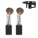 Set 2 perii electrografit 9,8x5,8x14,7 mm pentru scule DEDRA