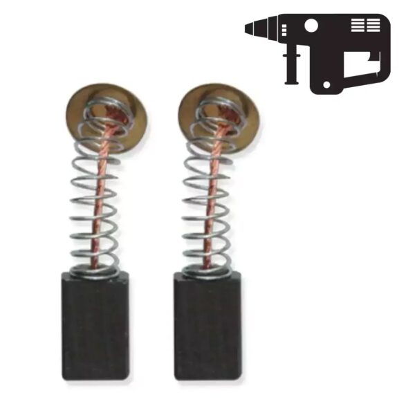 Set 2 perii electrografit 9,8x5,8x14,7 mm pentru scule DEDRA