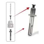 Adaptor SDS Plus la 1/2"-20 UNF pentru mandrină de găurit