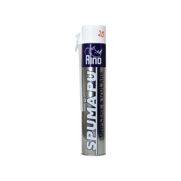Spumă poliuretanică manuală RINO, pentru izolări și umpleri