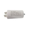 Condensator electric KLASS 20µF, 450VAC, alb, pentru aplicații diverse