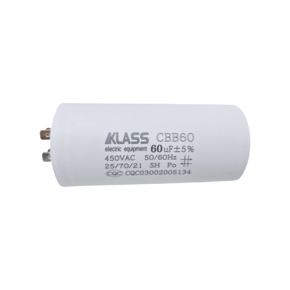 Condensator electrolitic KLASS 60µF 450VAC pentru circuite electronice