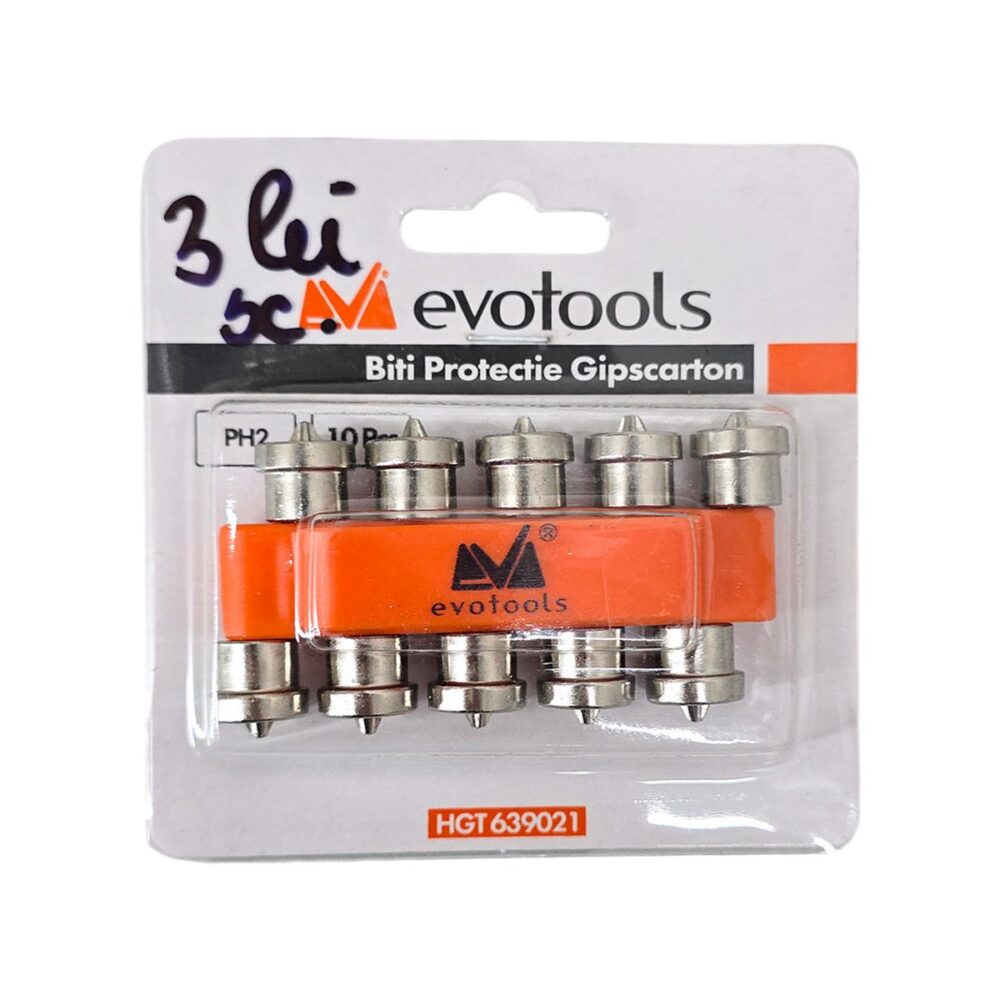 Biti evotools pentru gips-carton PH2, set de 3 bucăți