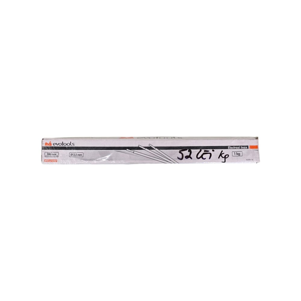 Evotools electrozi inox, diametru 2.5mm, pentru sudură oțel inoxidabil
