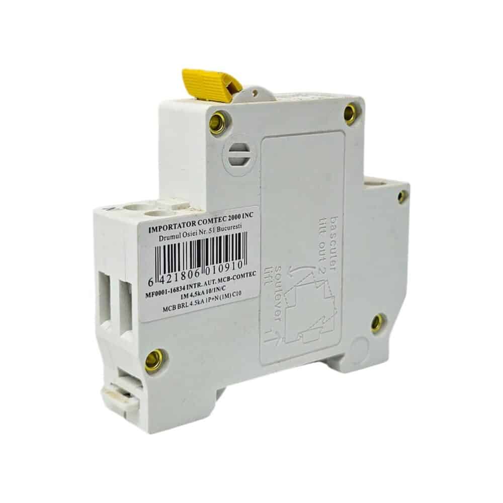 Disjunctor automat FATON 1P+N 16A pentru protecție electrică