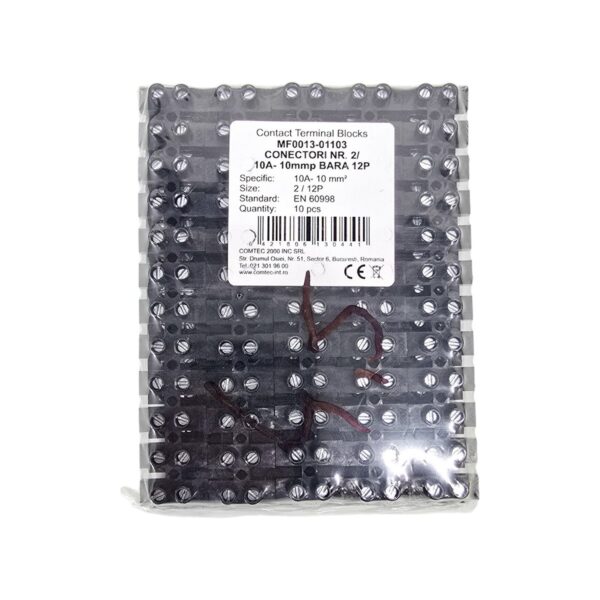 Blocuri de conexiune Contact Terminal Blocks, model NR. 21, 10A, 10mm²