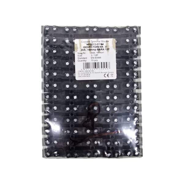 Blocuri de conexiuni CE+CO Contact Terminal Blocks 3/OA, 10mm², pentru șină DIN