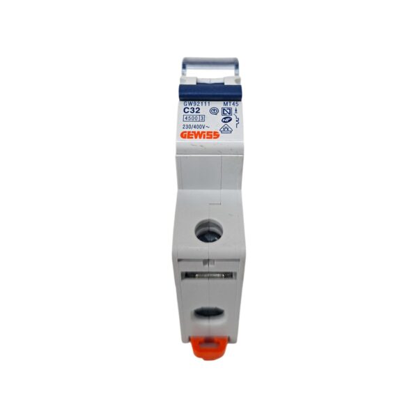 Întrerupător automat GEWISS GW92111 C32, 3 poli, protecție electrică