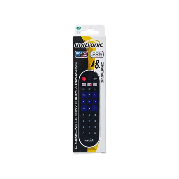 Telecomanda universala UMITRONIC SIMPLIFIED 18 pentru televizoare