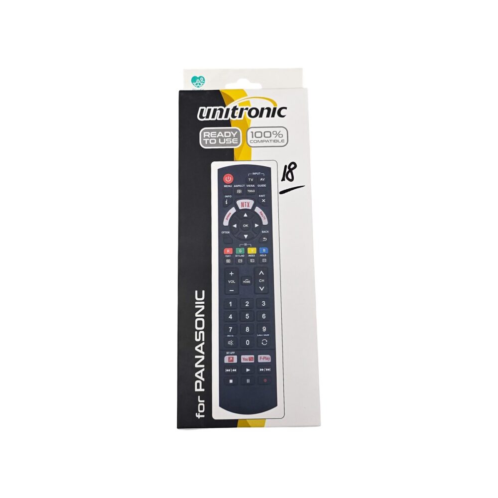 Telecomandă Unitronic pentru televizoare Panasonic, telecomandă de schimb