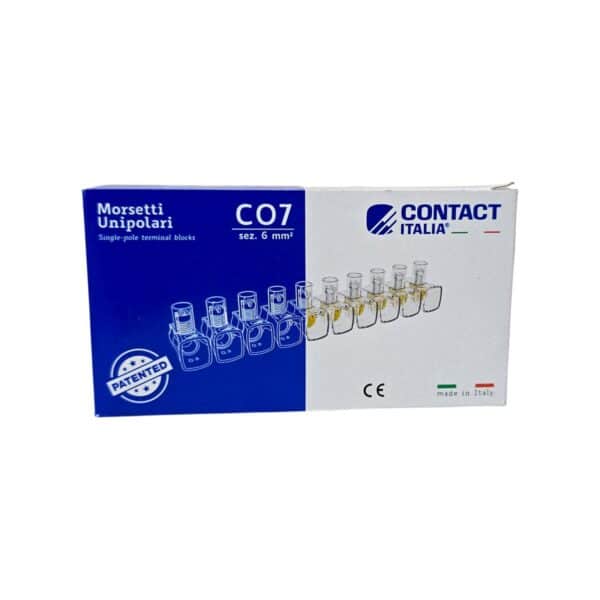 Morsetti unipolari CONTACT ITALIA C07 pentru conexiuni electrice sigure