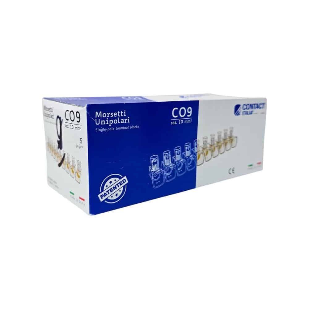Cleme de conexiune unipolare CONTACT ITALIA Morsetti C09 pentru cabluri electrice