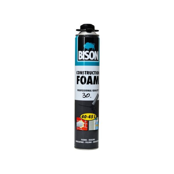 Spumă poliuretanică BISON Professional Quality 3.0 pentru construcții