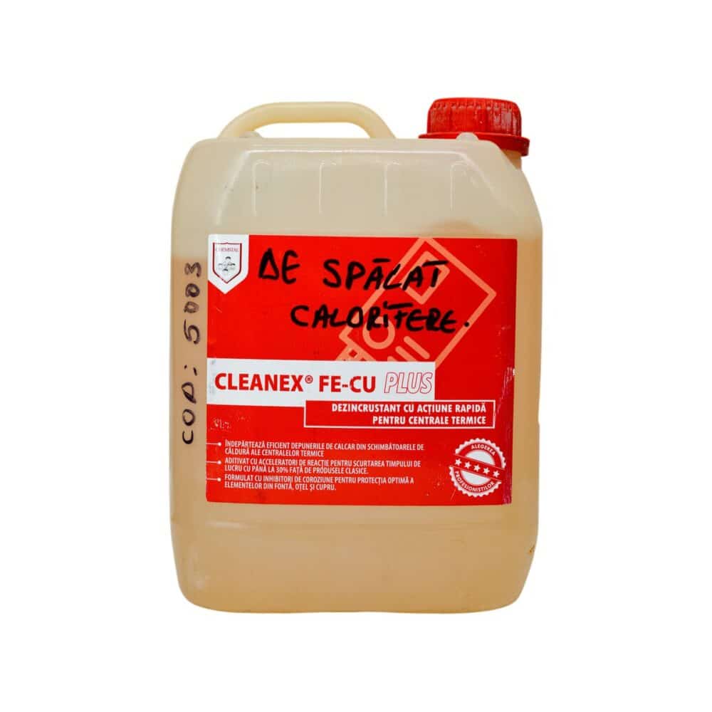 Cleanex dezincrustant pentru calorifere FE-CU PLUS, 5 kg