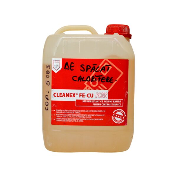 Cleanex dezincrustant pentru calorifere FE-CU PLUS, 5 kg