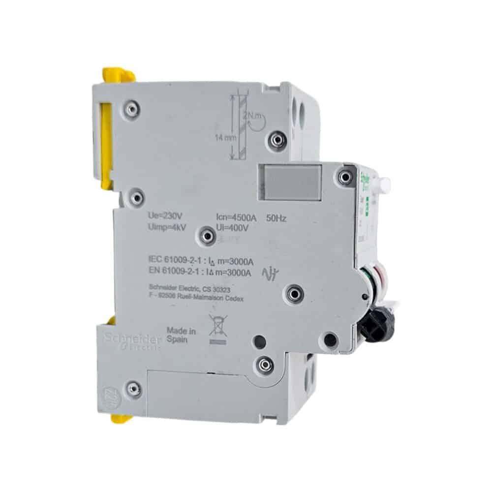 Schneider Electric întrerupător automat diferențial Easy9 RCBO 32A