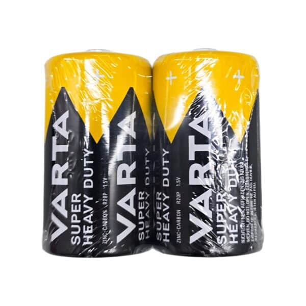 Baterie VARTA SUPER HEAVY DUTY galbenă pentru diverse aplicații