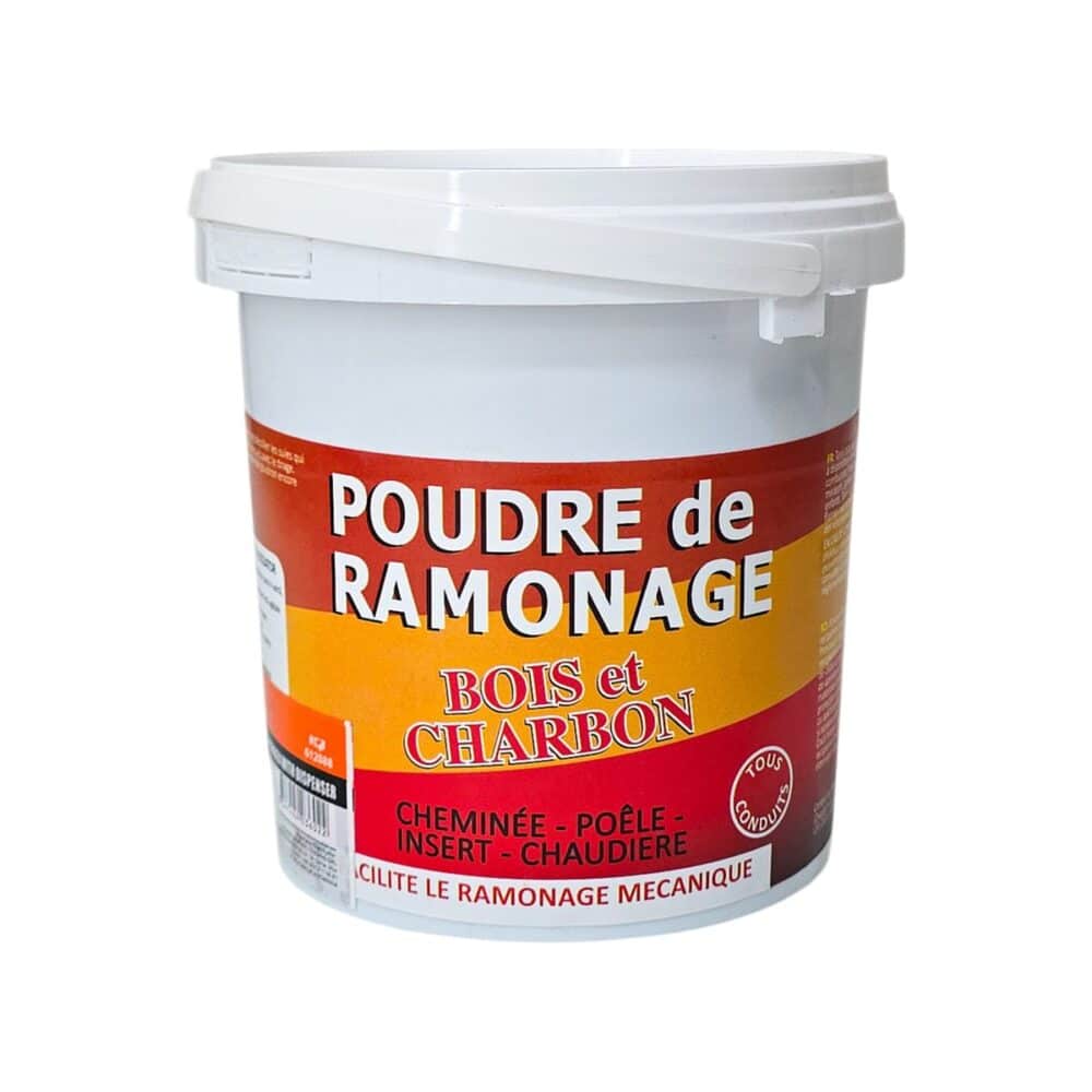 POUDRE de RAMONAGE BOIS et CHARBON