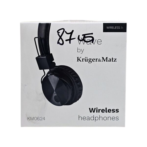 Casti wireless Kruger&Matz model KM0624, culoare neagră
