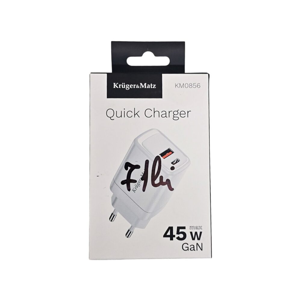 Încărcător Kruger&Matz KM0856 AC, 45W, cu porturi USB