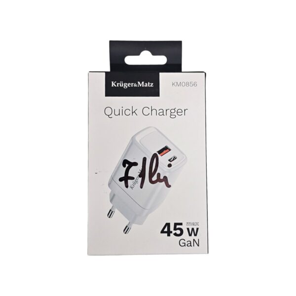 Încărcător Kruger&Matz KM0856 AC, 45W, cu porturi USB