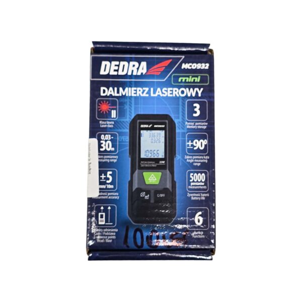 DEDRA DALMIERZ LASEROWY mini telemetru laser compact și precis