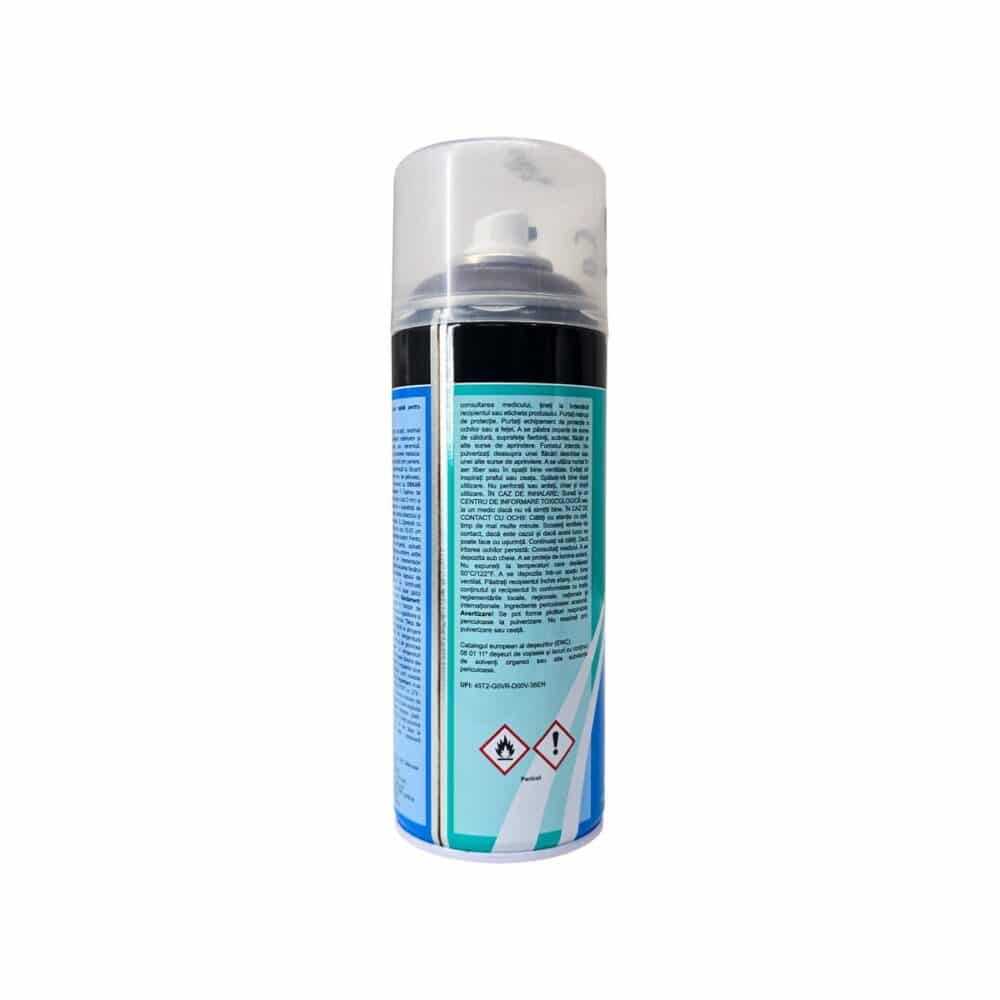 Vopsea spray Oskar Diamond Gloss, finisaj lucios, maro RAL8017