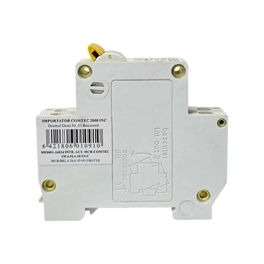 Disjunctor automat FATON 1P+N 16A pentru protecție electrică