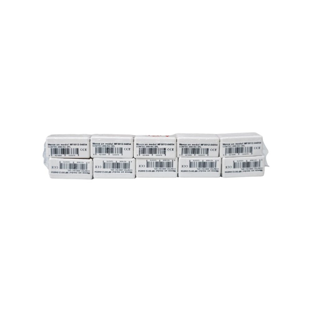 Modul alb COMTEC pentru instalații electrice, pachet 10 bucăți