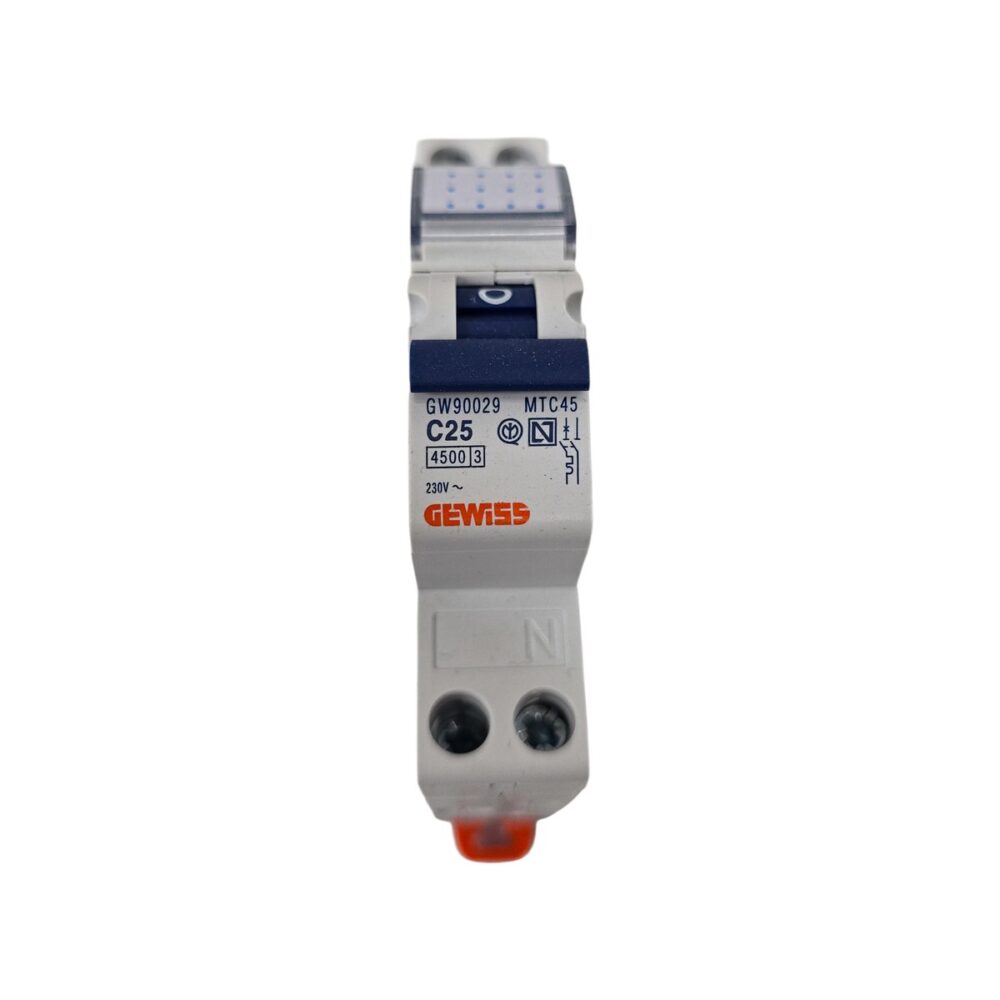 Întrerupător automat GEWISS MTC45 pentru protecție electrică și siguranță