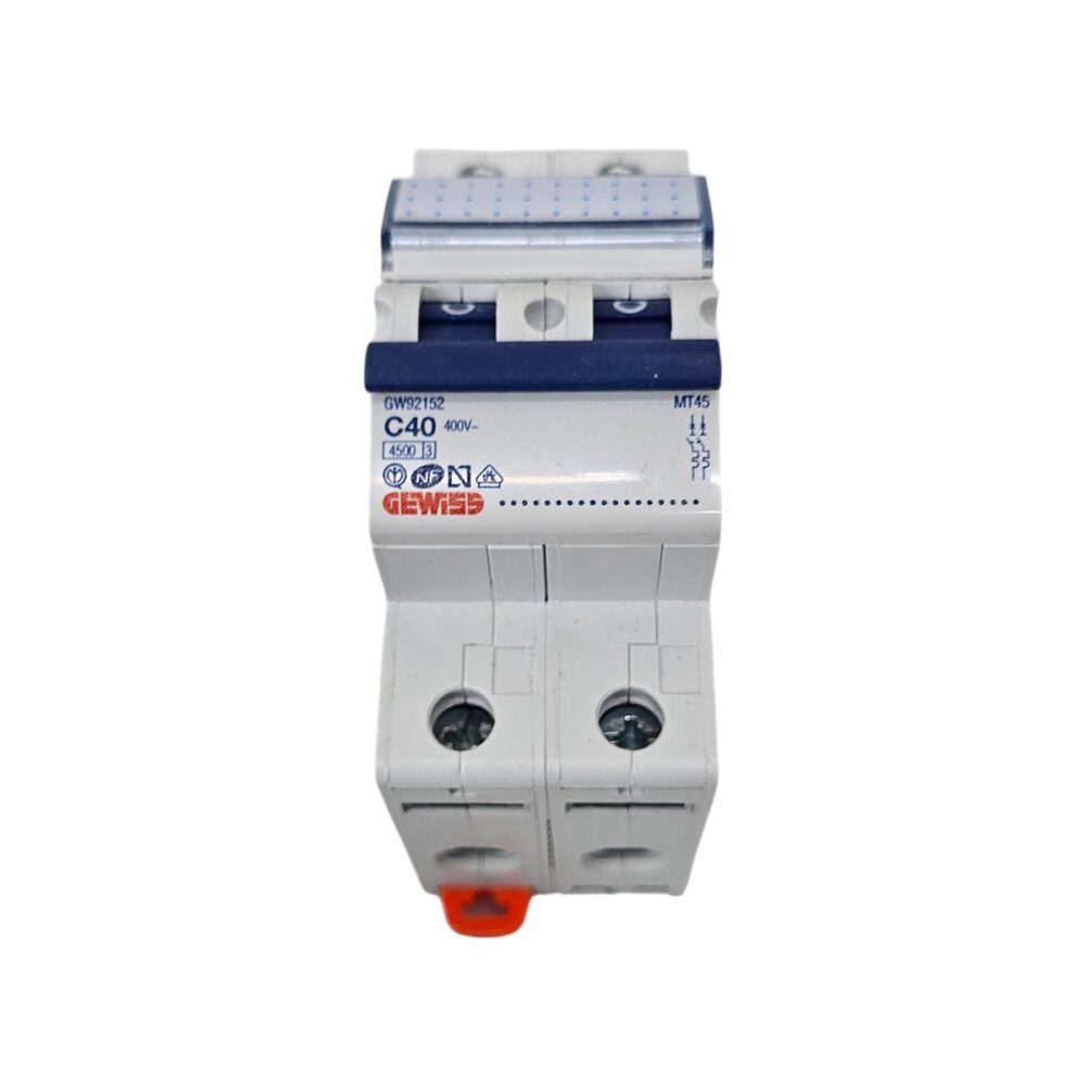 Întrerupător automat Gewiss Cho.Sta. MT, model GW92152, 40A, pentru protecție electrică.