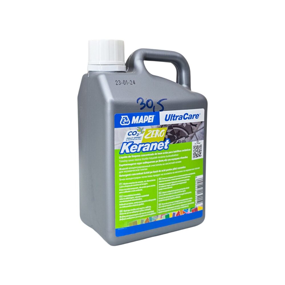 MAPEI UltraCare Keranet ZERO CO₂ soluție curățare plăci ceramice