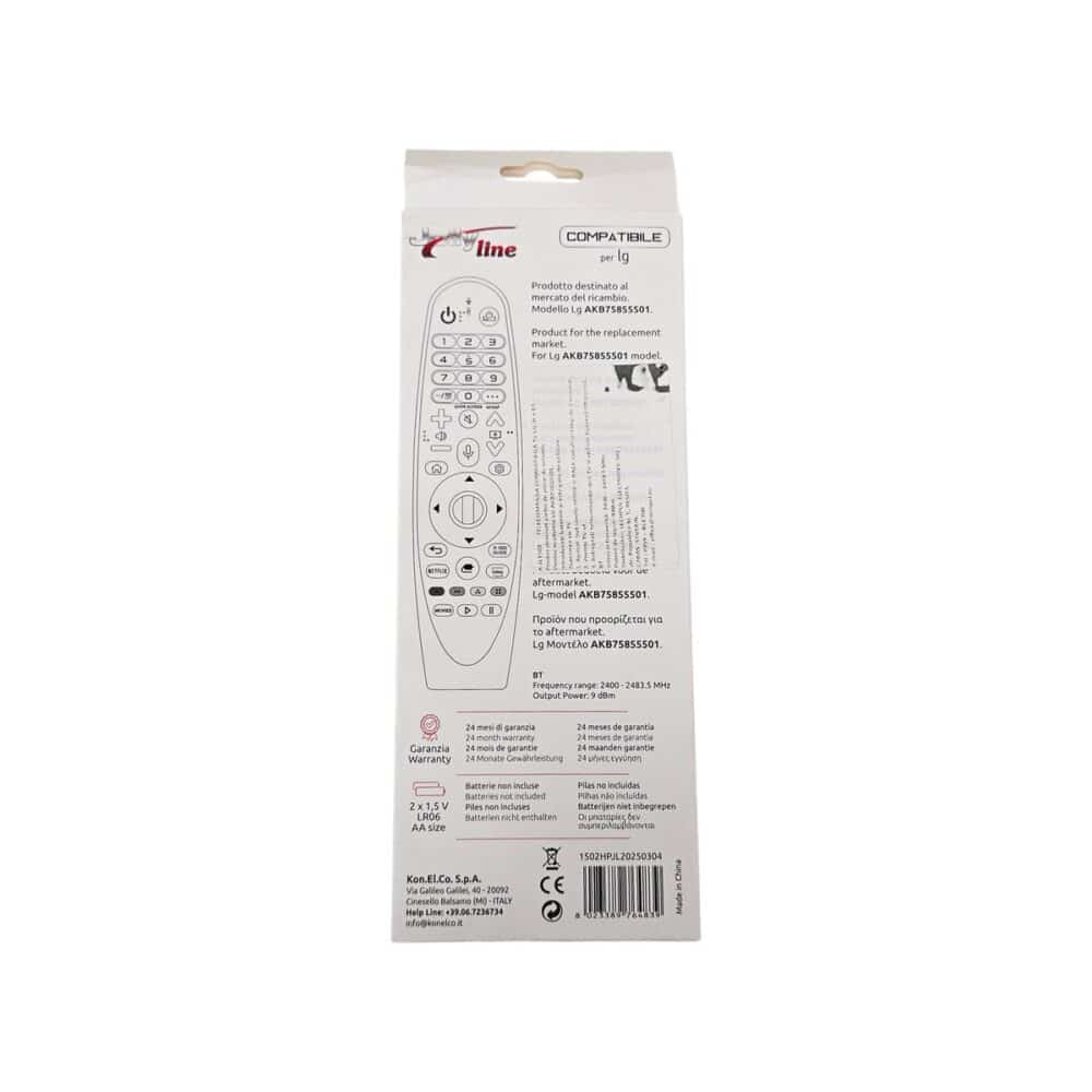 Telecomandă TV LG DAYLINE, model AKB75855501, compatibilă