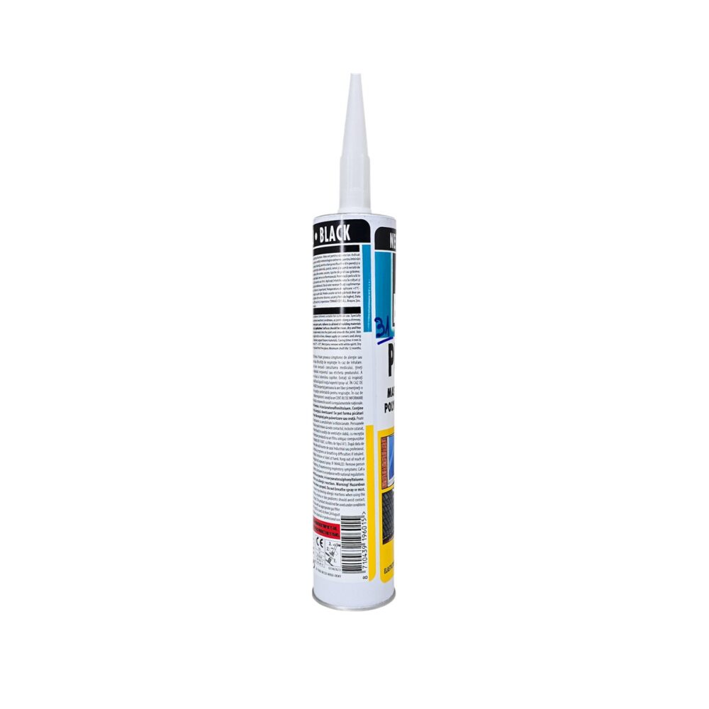 Mastic poliuretanic negru BISON PU FLEX pentru etanșări și umpleri