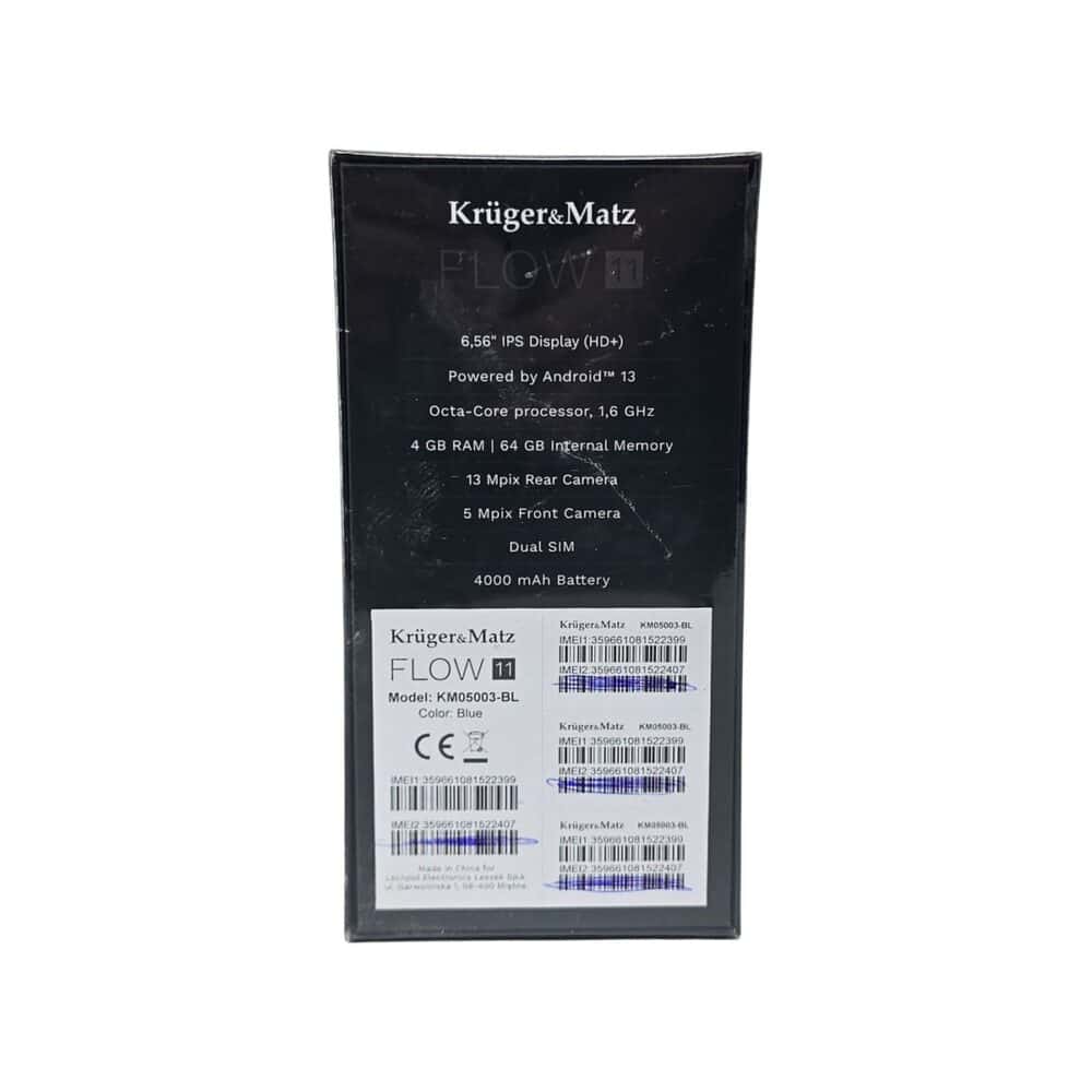Telefon mobil Krüger&Matz FLOW 11, culoare albastru