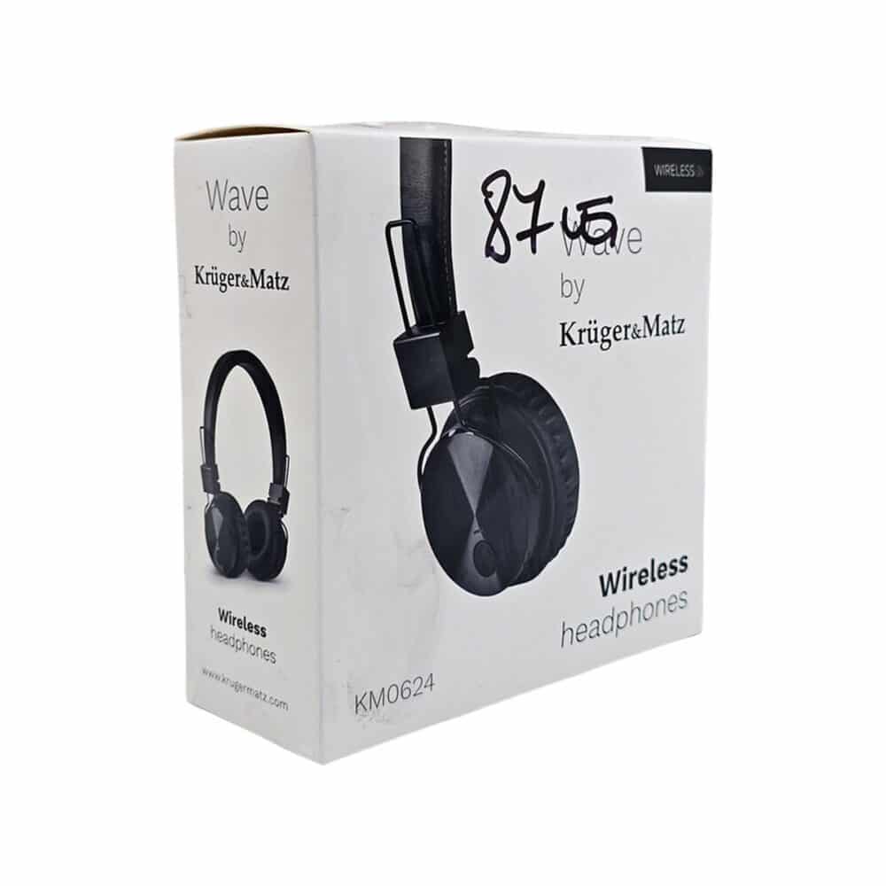 Casti wireless Kruger&Matz model KM0624, culoare neagră