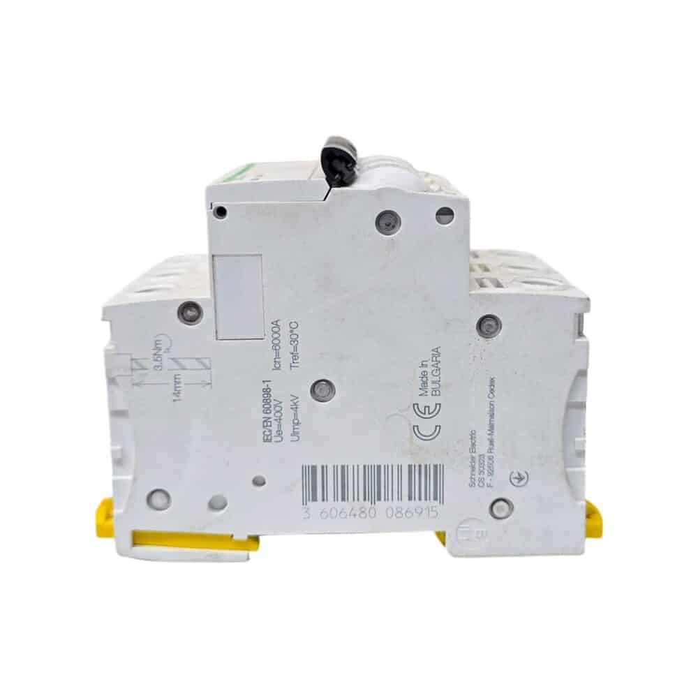 Schneider Electric întrerupător automat ECD8V 1P+N 4000V alb