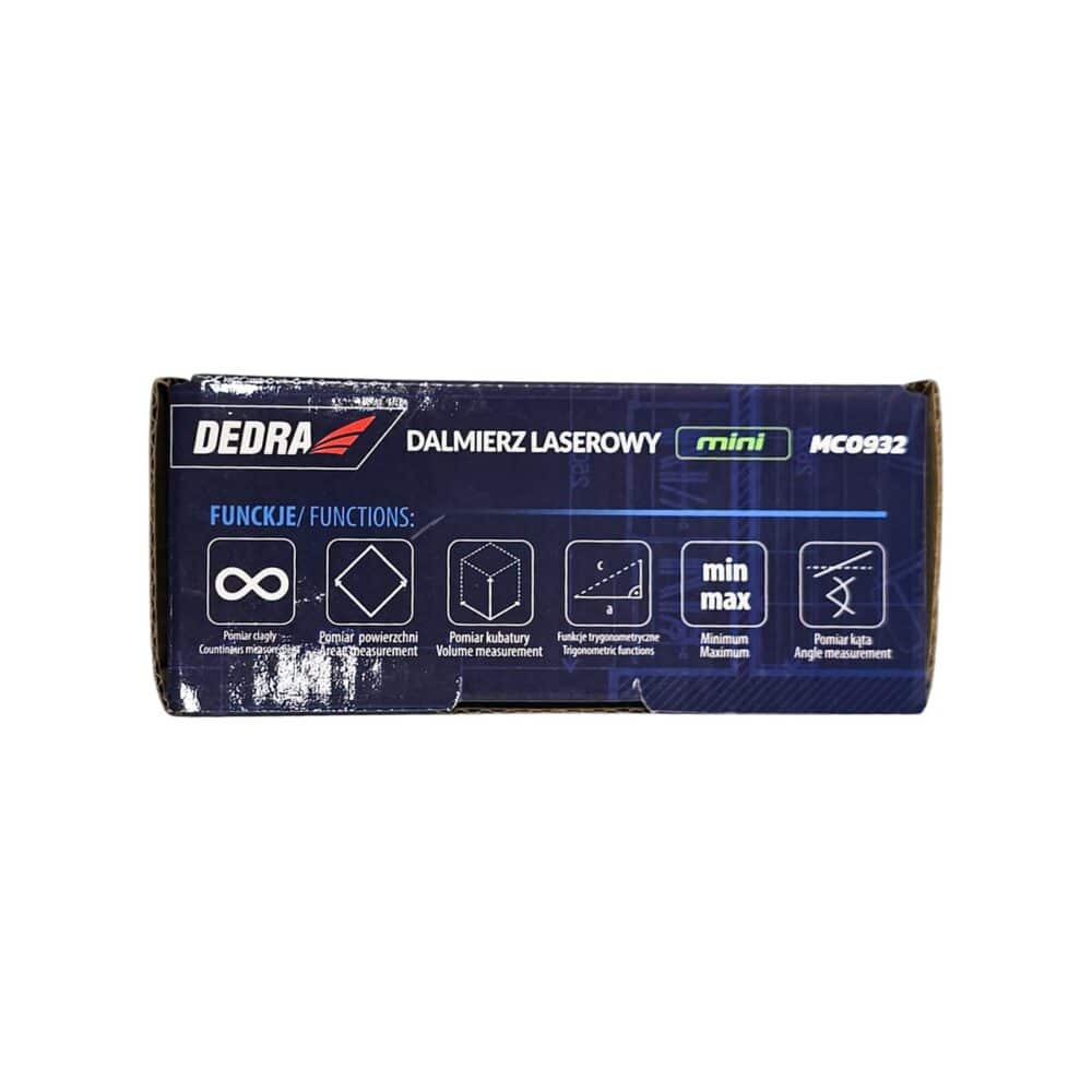 DEDRA DALMIERZ LASEROWY mini telemetru laser compact și precis